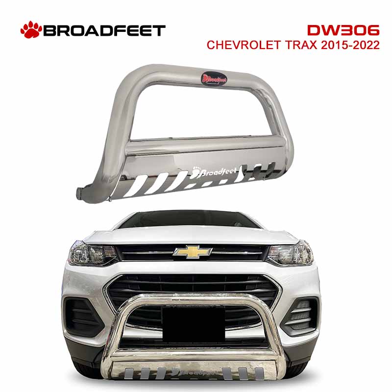 Front Bull Bar with Skid Plate (DW306) fits Chevrolet Trax 2015-2022 - Broadfeet