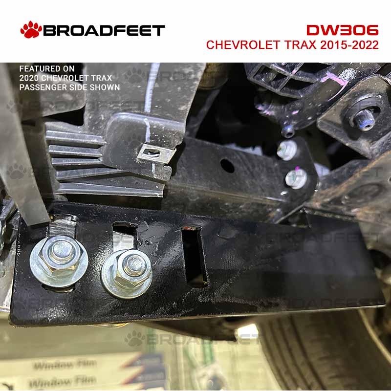 Front Bull Bar with Skid Plate (DW306) fits Chevrolet Trax 2015-2022 - Broadfeet