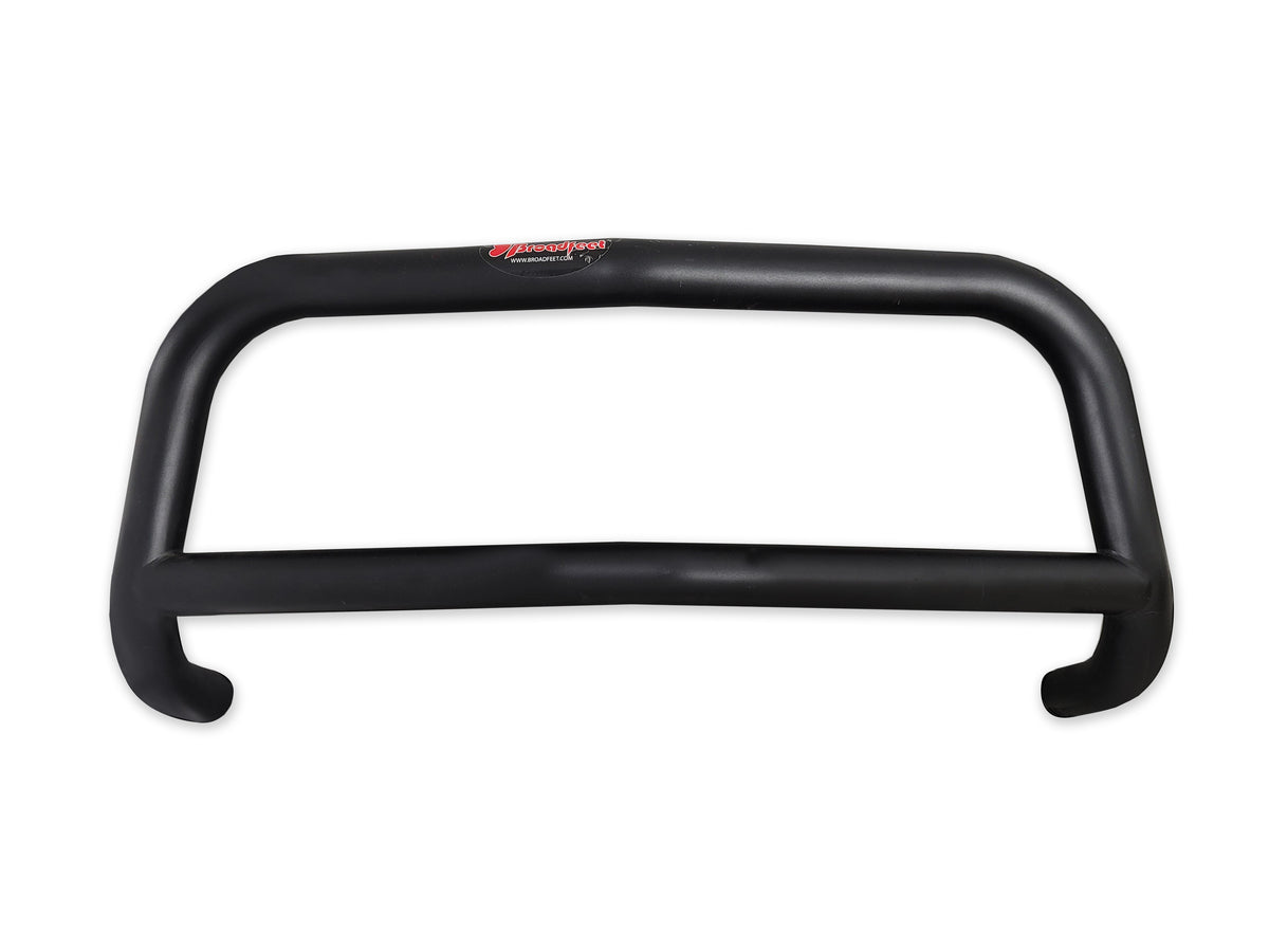 Front A-Bar / Nudge Bar (DC6 Black) Bumper Guard in Black Powder Coat Steel - Broadfeet