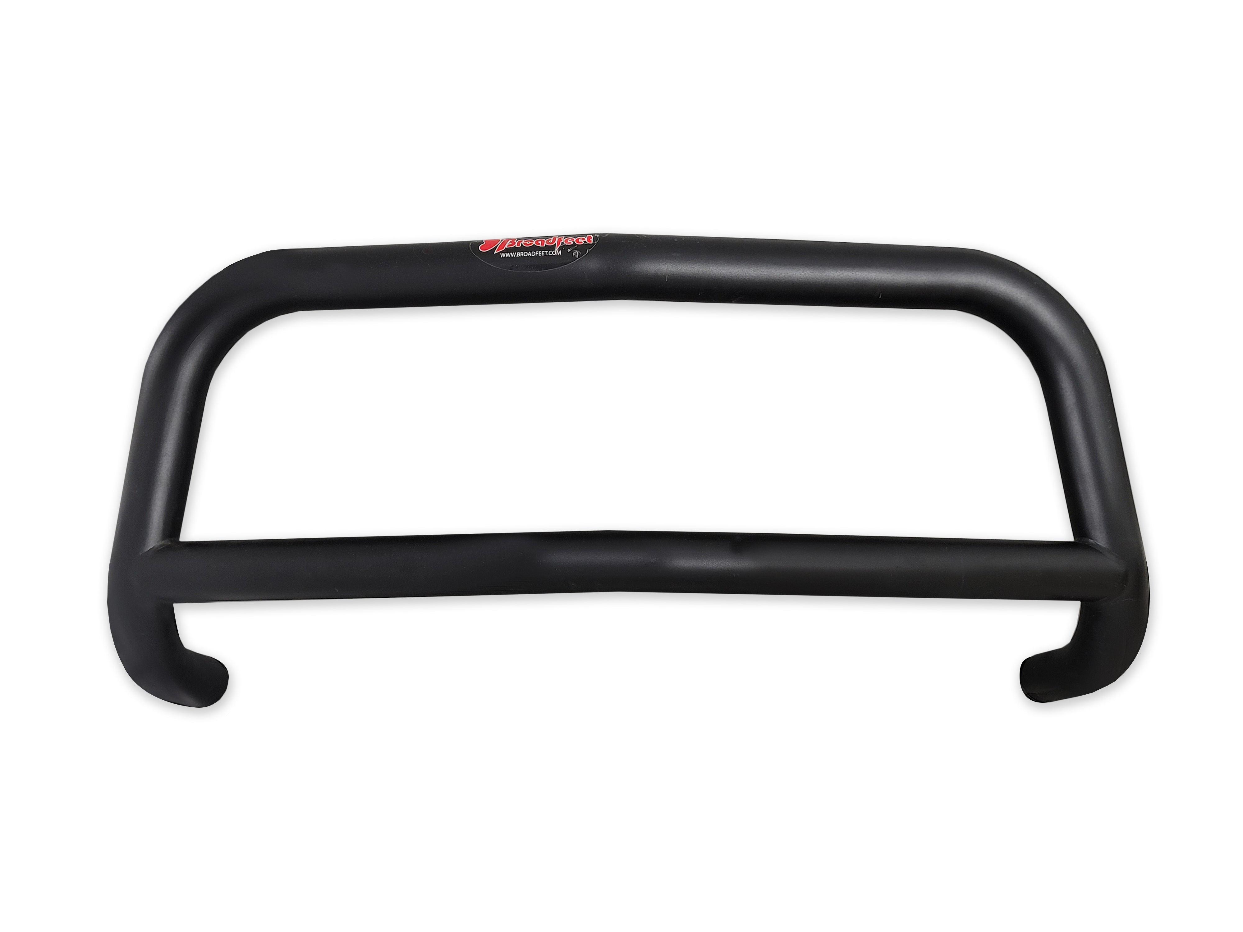 Front A-Bar / Nudge Bar (DC6 Black) Bumper Guard in Black Powder Coat Steel - Broadfeet