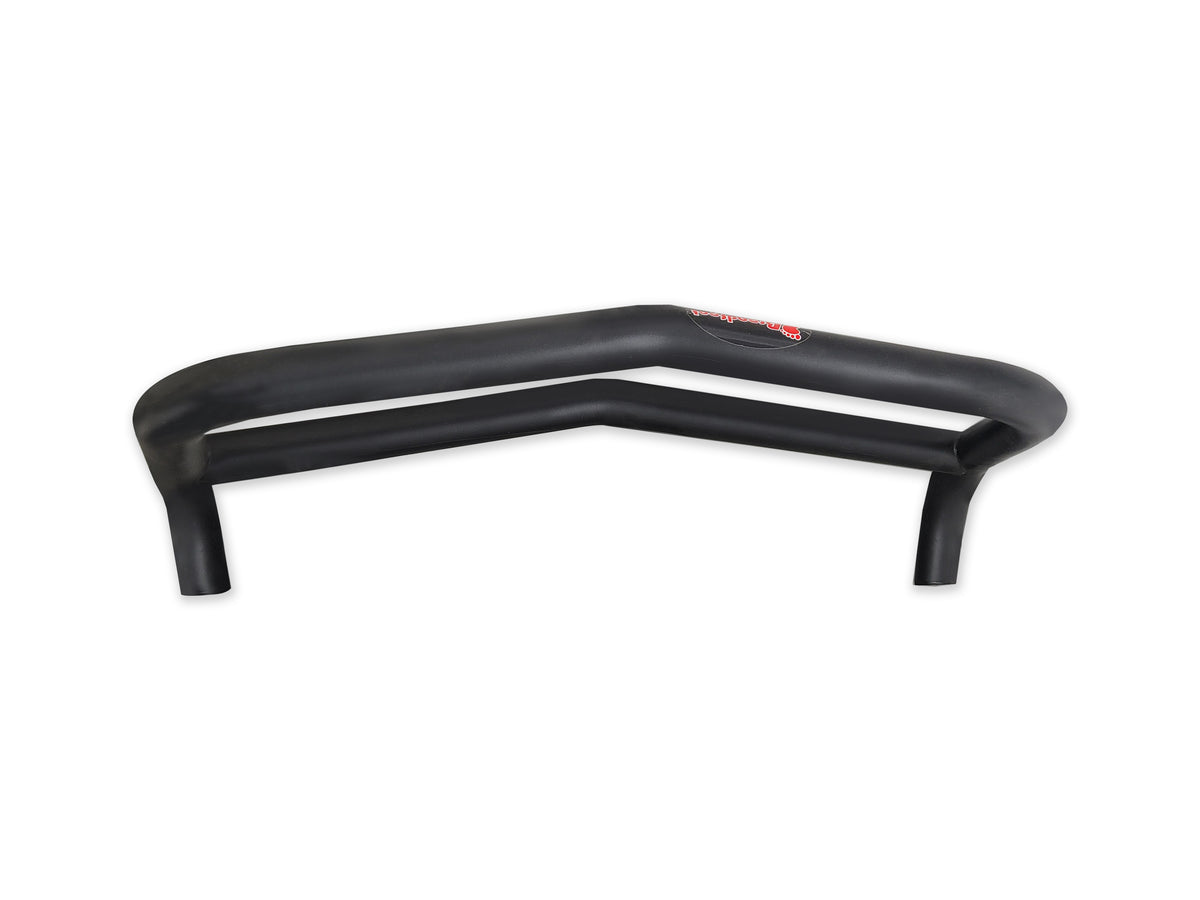 Front A-Bar / Nudge Bar (DC6 Black) Bumper Guard in Black Powder Coat Steel - Broadfeet
