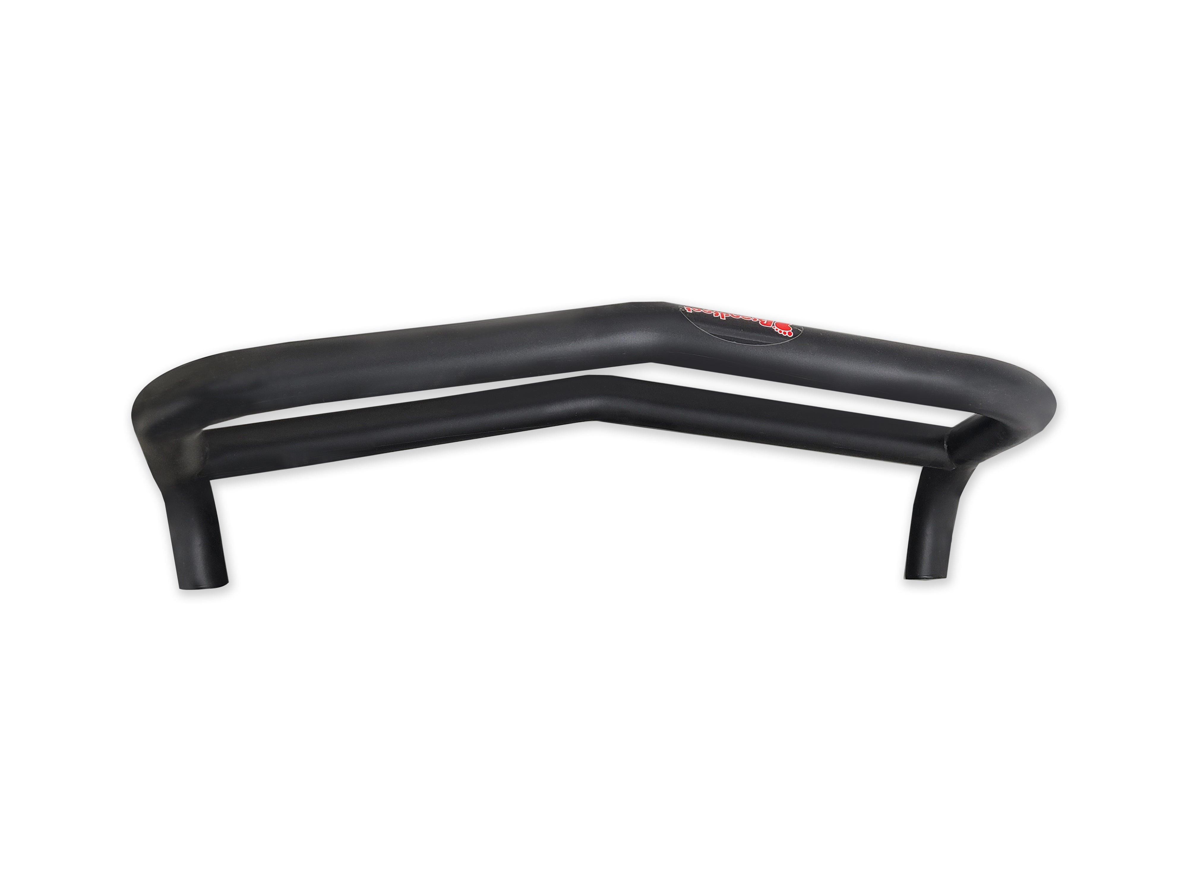 Front A-Bar / Nudge Bar (DC6 Black) Bumper Guard in Black Powder Coat Steel - Broadfeet