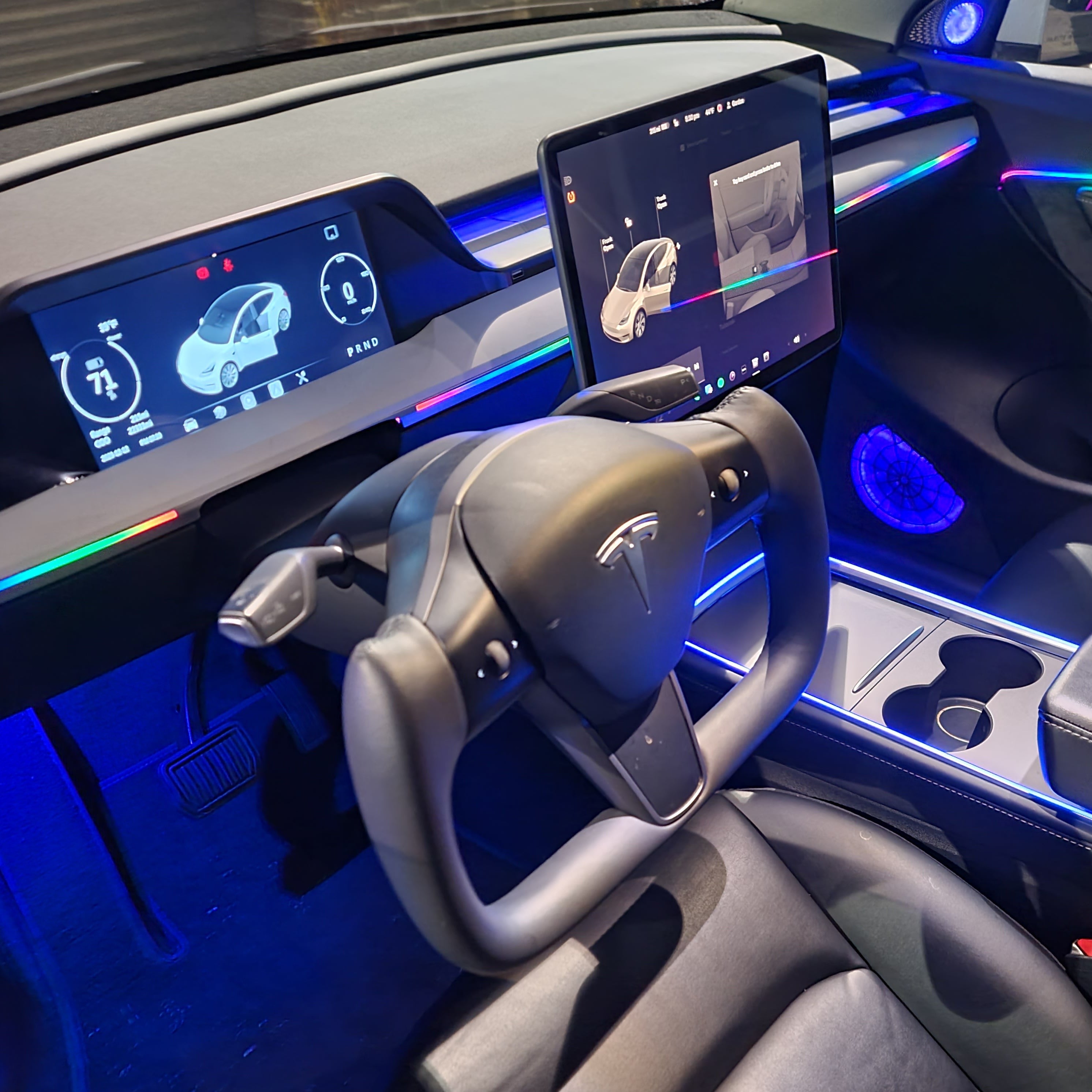 Tesla Interior by Broadfeet