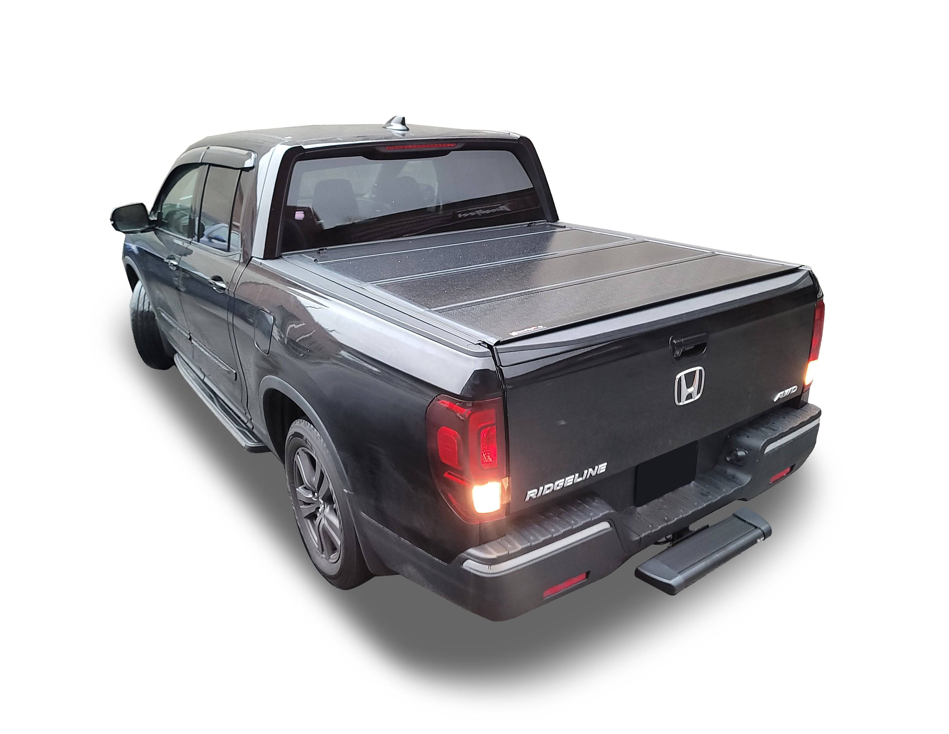 Tonneau Cover - BAKFlip G2 - Hard Top (2 Folds / 3 Panels) fits Honda Ridgeline 2017-2023 - Broadfeet