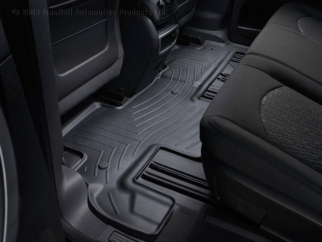 WeatherTech Floor Liner - 441112 - fits Buick Enclave 2008-2017 | Chevrolet Traverse 2009-2017 | GMC Acadia 2007-2017 | Saturn Outlook 2007-2010 - Broadfeet