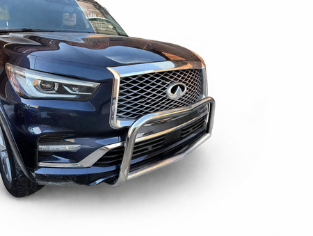 Front A-Bar/ Nudge Bar (DC9) Bumper Guard for Infiniti QX80 2019-2024 - Broadfeet