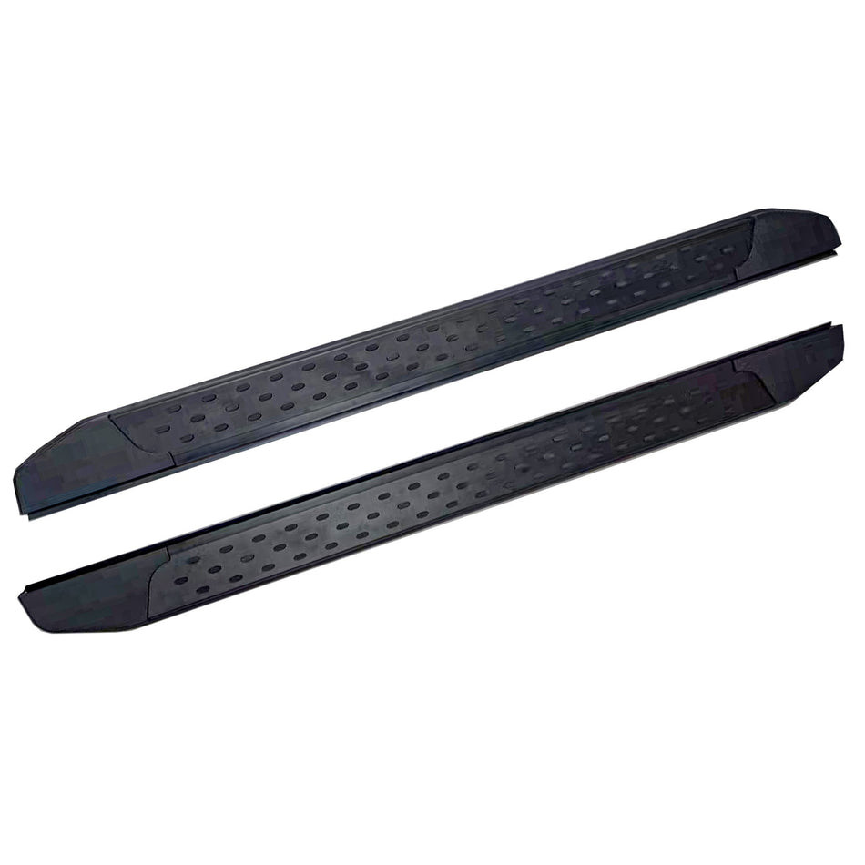 Running Boards R22 Series (RB175 BLACK) fits Honda CR-V 2007-2016 - Broadfeet