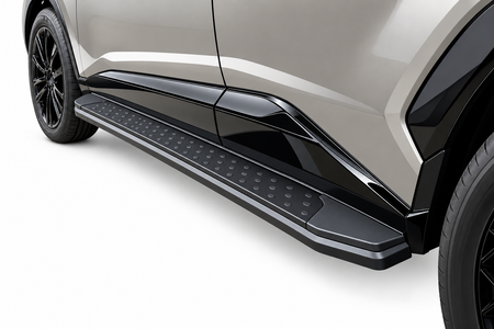 Running Boards R22 Series fits 2026+ Toyota Rav4 Chrome and Black Finish - Broadfeet