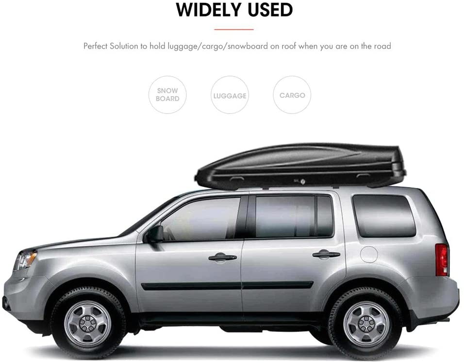 Top Roof Rack Cross Bars (CB290B) fits Honda Pilot 2009-2015 - Broadfeet