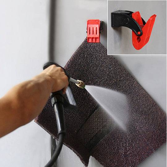 4 Pieces Plastic Hanging Clamp for Floor Mat Carpet - Broadfeet