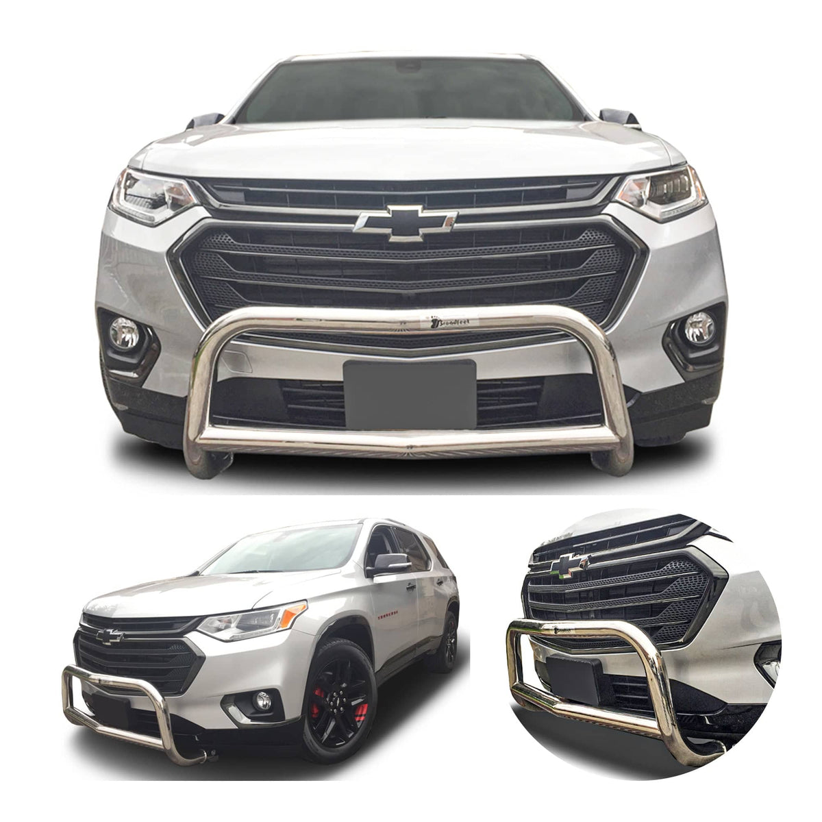 Front A-Bar / Nudge Bar (DC6) Bumper Guard fits Chevrolet Traverse 2018-2025 - Broadfeet