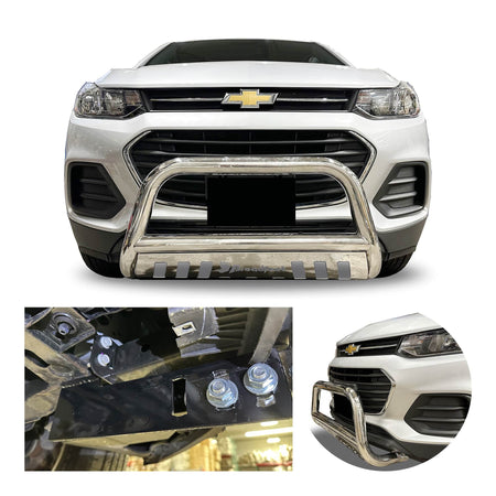 Front Bull Bar with Skid Plate (DW306) fits Chevrolet Trax 2015-2022 - Broadfeet