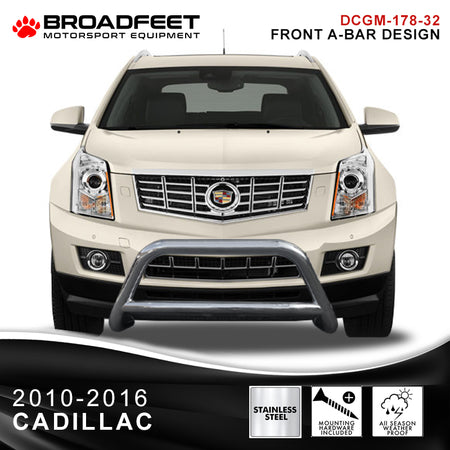 Front A-Bar / Nudge Bar Bumper Guard (DC6) fits Cadillac SRX 2010-2016 - Broadfeet