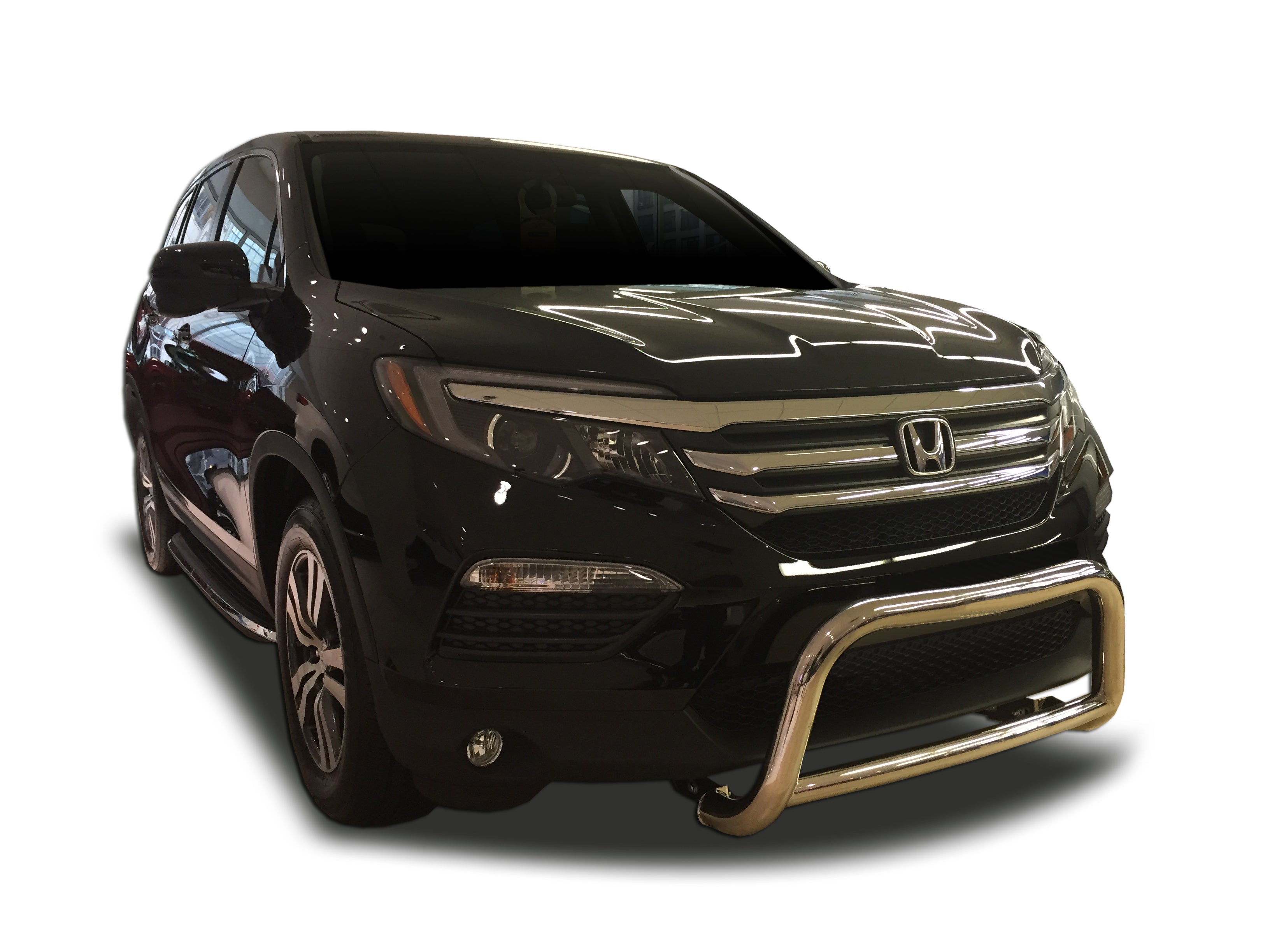 Front A-Bar / Nudge Bar Bumper Guard (DC6) fits Honda Pilot 2016-2021 & Honda Passport 2019-2025 & Honda Ridgeline 2017-2025 & Acura MDX 2014-2025 - Broadfeet