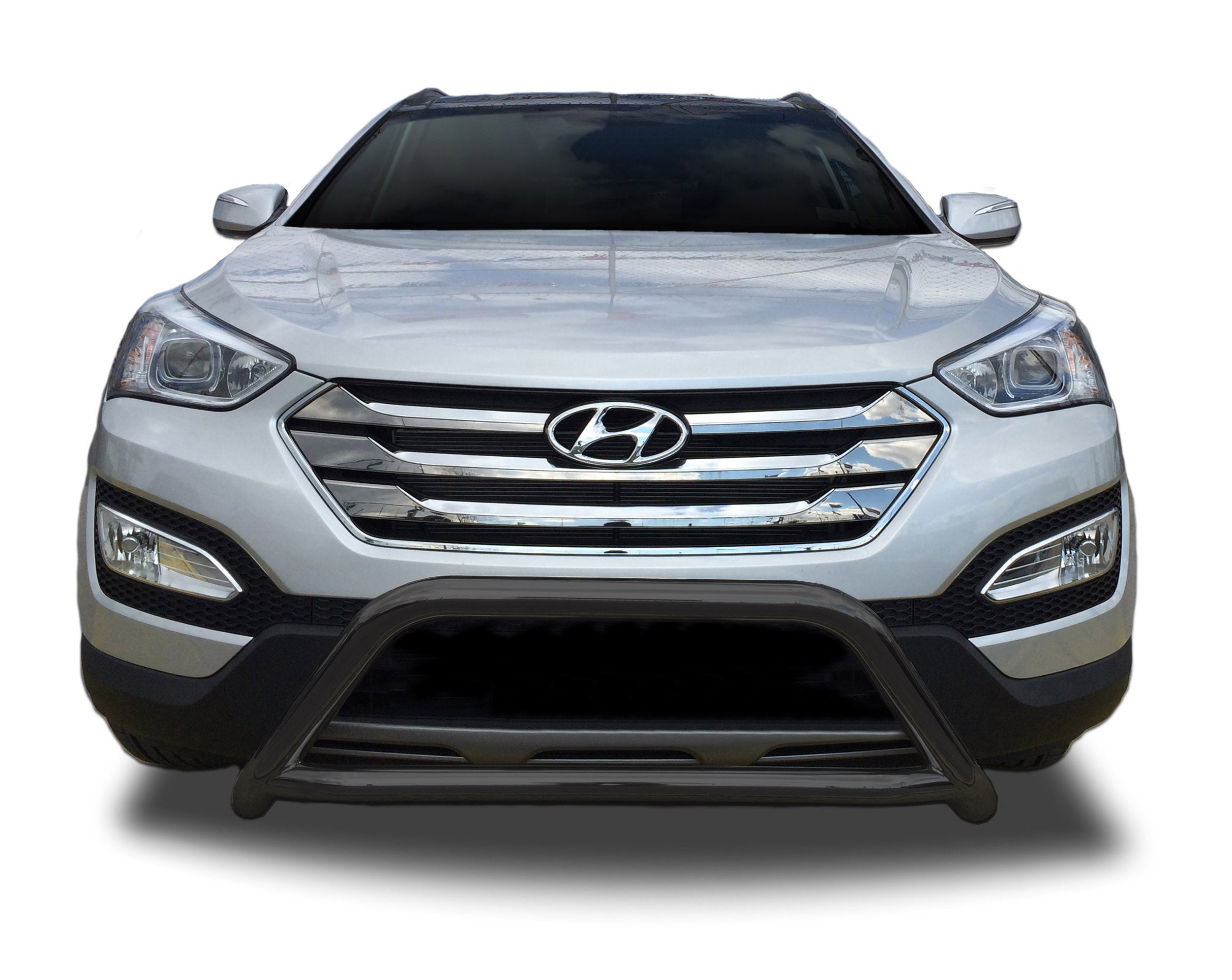 Front A-Bar / Nudge Bar Bumper Guard (DC6) fits Hyundai Santa Fe 2013-2018 & Kia Sorento 2013-2020 - Broadfeet