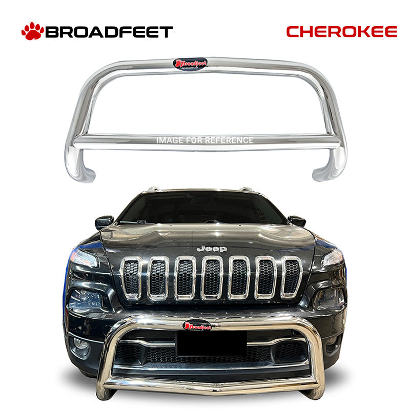 Front A-Bar / Nudge Bar (DC6) Bumper Guard fits Jeep Cherokee 2014-2025 - Broadfeet