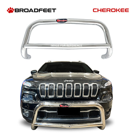 Front A-Bar / Nudge Bar (DC6) Bumper Guard fits Jeep Cherokee 2014-2025 - Broadfeet