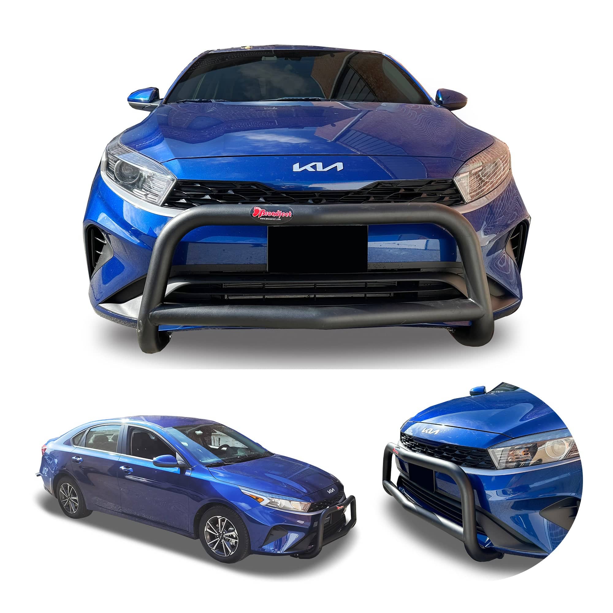 Front A-Bar / Nudge Bar (DC6) Bumper Guard fits Kia Forte 2019-2025 ...