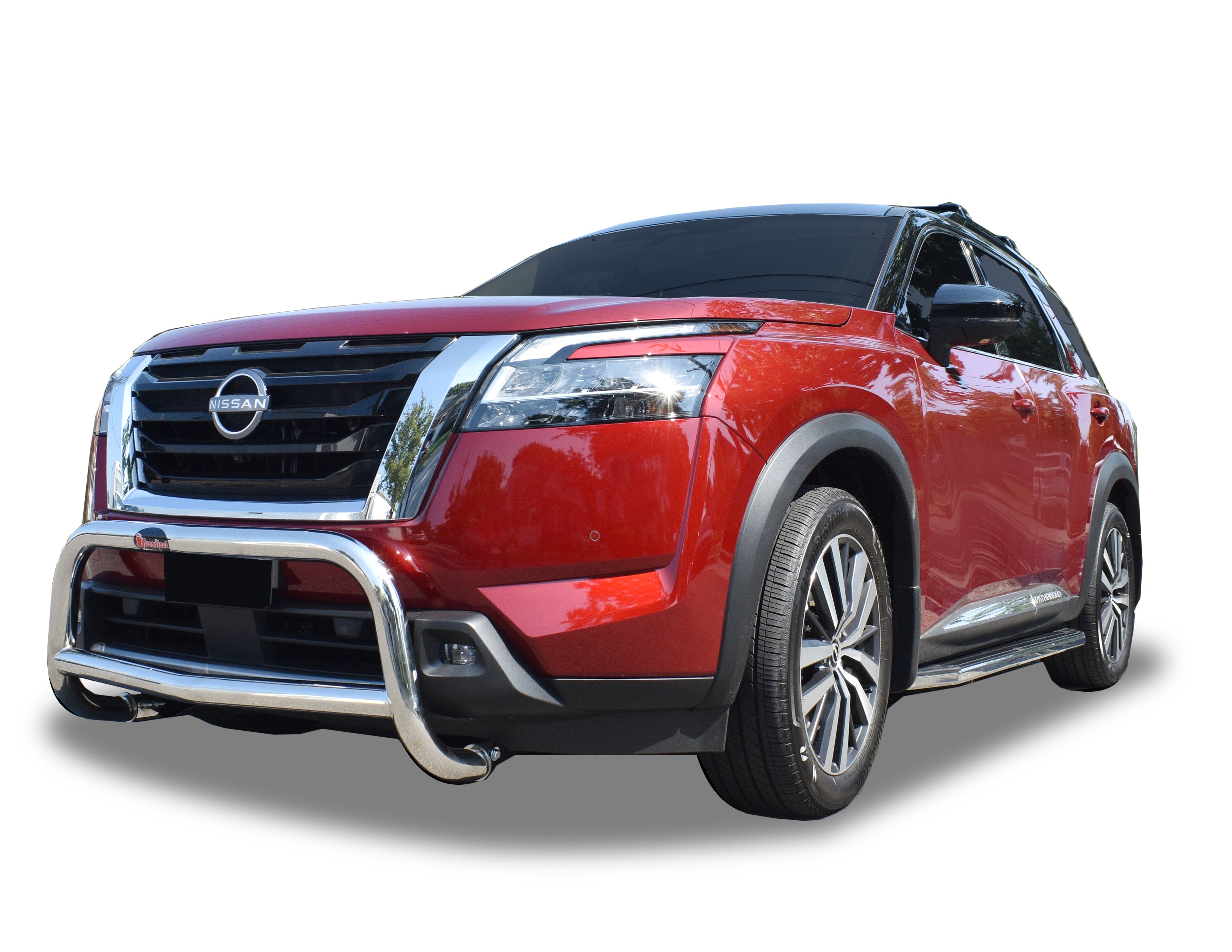 Front A-Bar / Nudge Bar Bumper Guard (DC6) fits Nissan Pathfinder 2022-2025 - Broadfeet