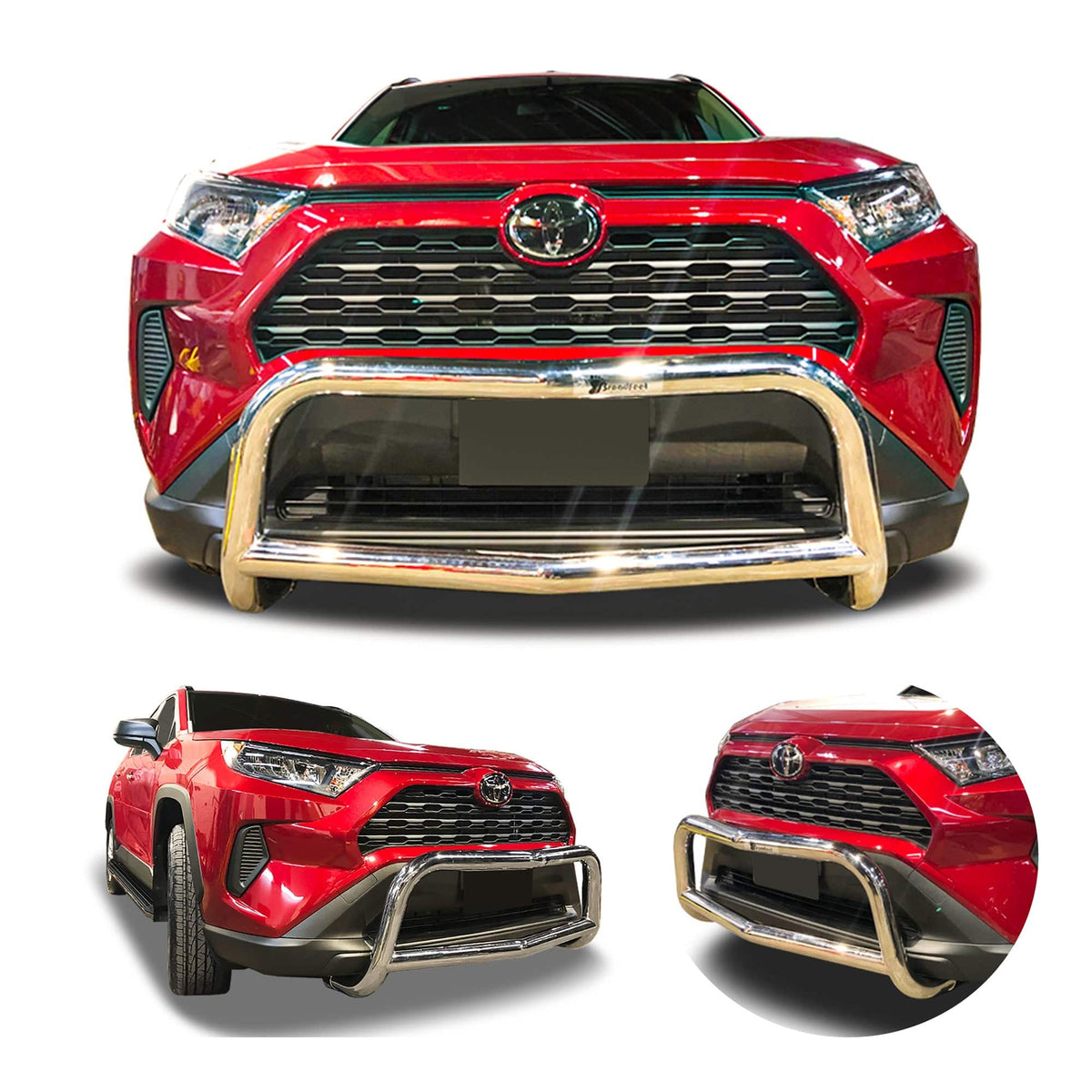 Front A-Bar / Nudge Bar (DC6) Bumper Guard fits Toyota RAV4 2019-2024 - Broadfeet