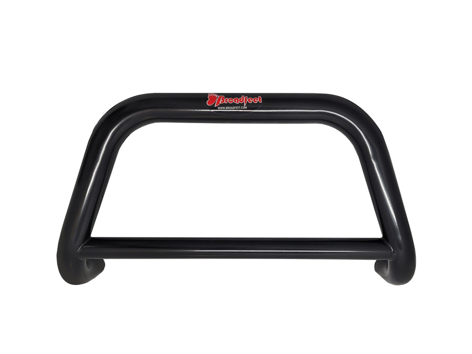 Front 2.5" A-Bar / Nudge Bar (DC2 Black) in Black Powder Coat Steel - Broadfeet