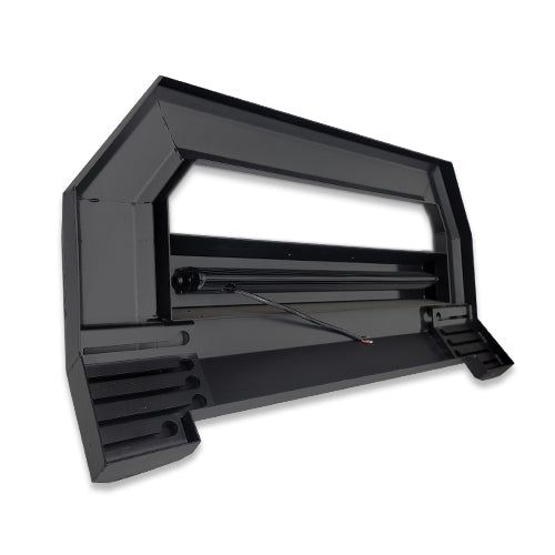 Front Bull Bar with Skid Plate (HEX PRO) Steel Bumper fits Ford F-150 2015-2020 - Broadfeet