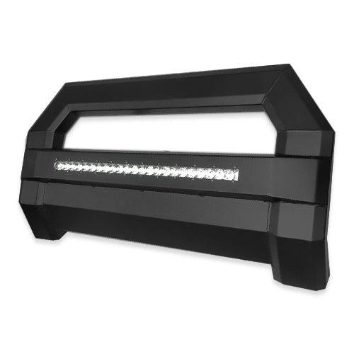 Front Bull Bar with Skid Plate (HEX PRO) Bumper Guard fits Ford Expedition 2003-2017 - Broadfeet