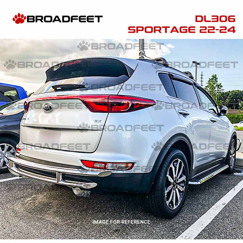 Rear Double Layer (DL306) Bumper Guard fits Kia Sportage 2022-2024 - Broadfeet