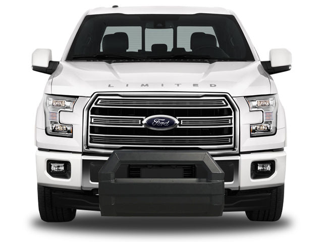 Front Bull Bar with Skid Plate (HEX PRO) Steel Bumper fits Ford F-150 2015-2020 - Broadfeet