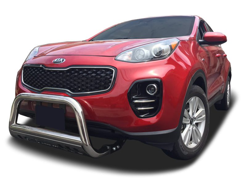 Kia Sportage Front Bumper Guard Bull Bar with Skid Plate Grille Guard Parking Protector