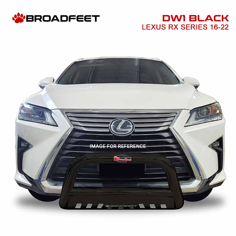 Front Bull Bar with Skid Plate (DW1) Bumper Guard fits Lexus RX350 & RX450 2016-2022 - Broadfeet