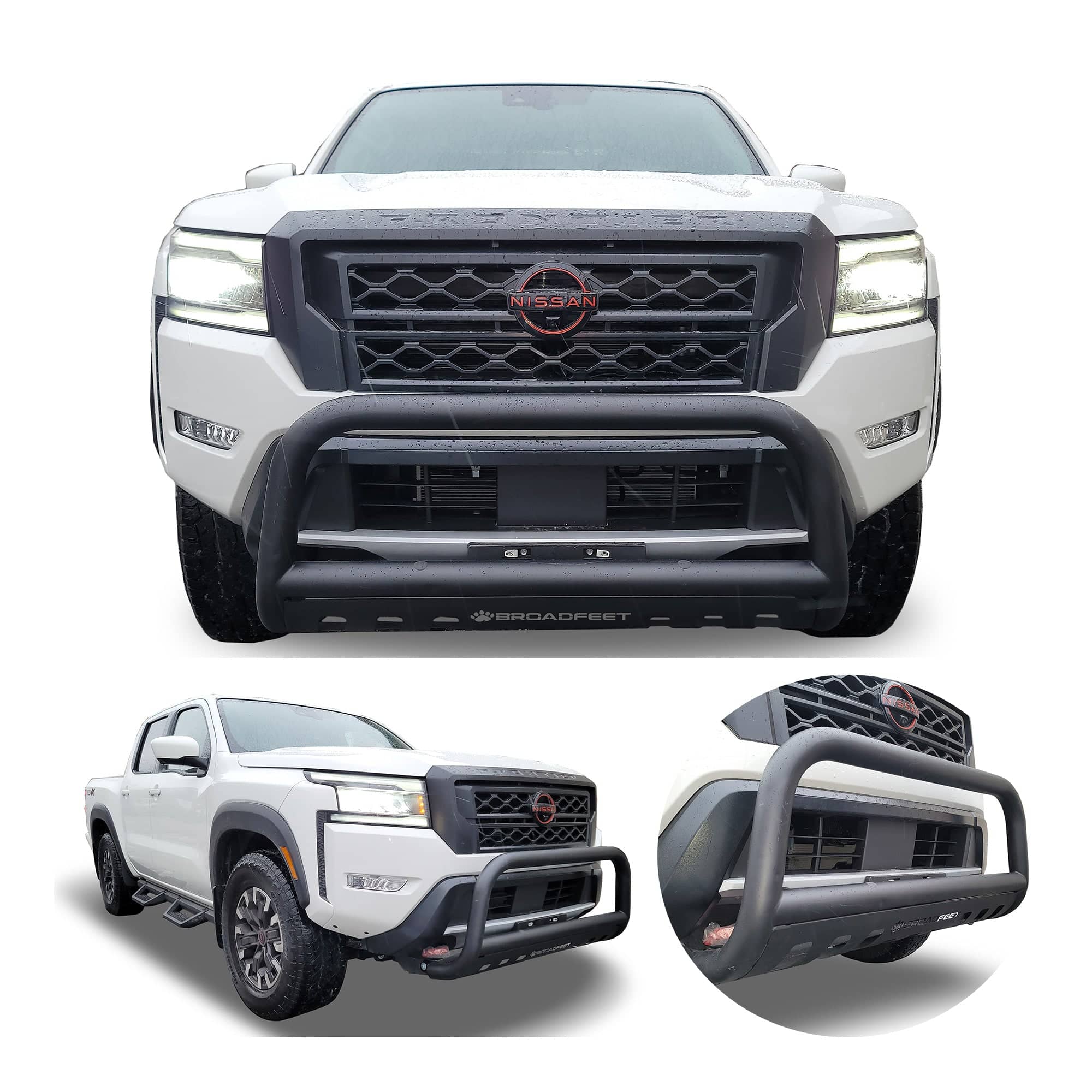 Front Bull Bar with Skid Plate (DW8) Bumper Guard fits Nissan Frontier