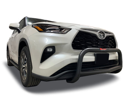 Front Bull Bar with Skid Plate (DW6) Bumper Guard fits Toyota Highlander 2020-2025 - Broadfeet