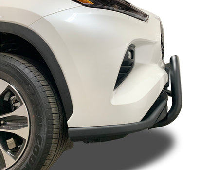 Front Bull Bar with Skid Plate (DW6) Bumper Guard fits Toyota Highlander 2020-2025 - Broadfeet