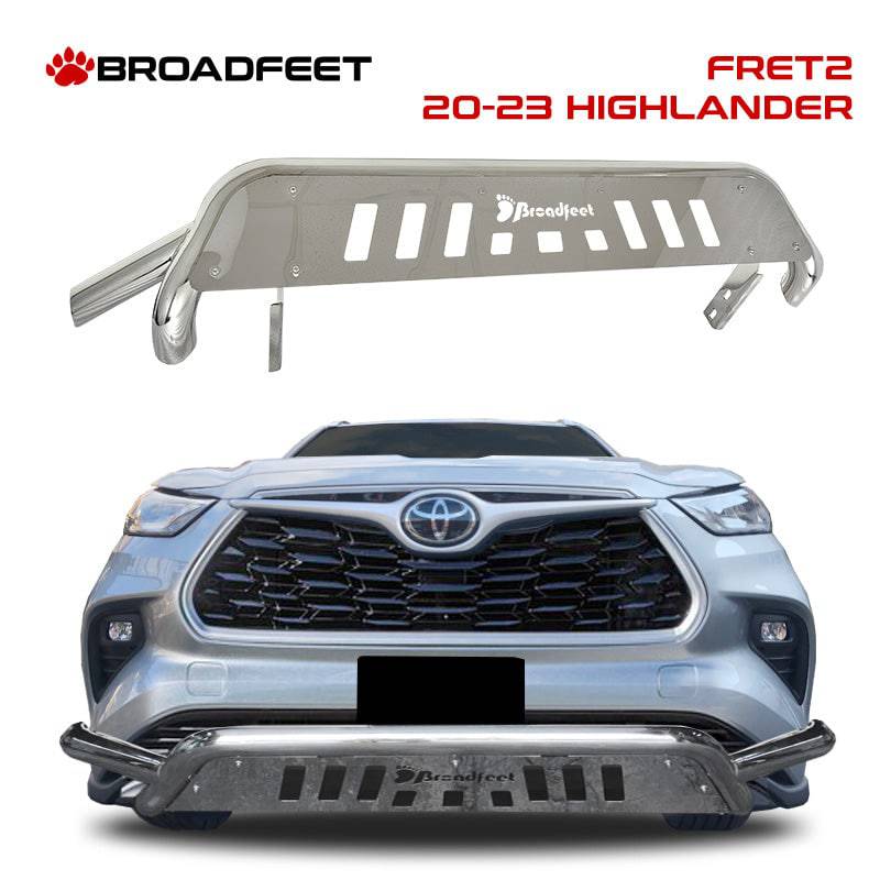 Front Runner EuroTech (FRET2) Lower Grille Protector fits Toyota Highlander 2020-2023 - Broadfeet