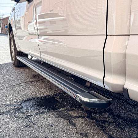 Running Boards R77 Series (RB210) fits Ford F-150 2015-2025 *CREW CAB - Broadfeet