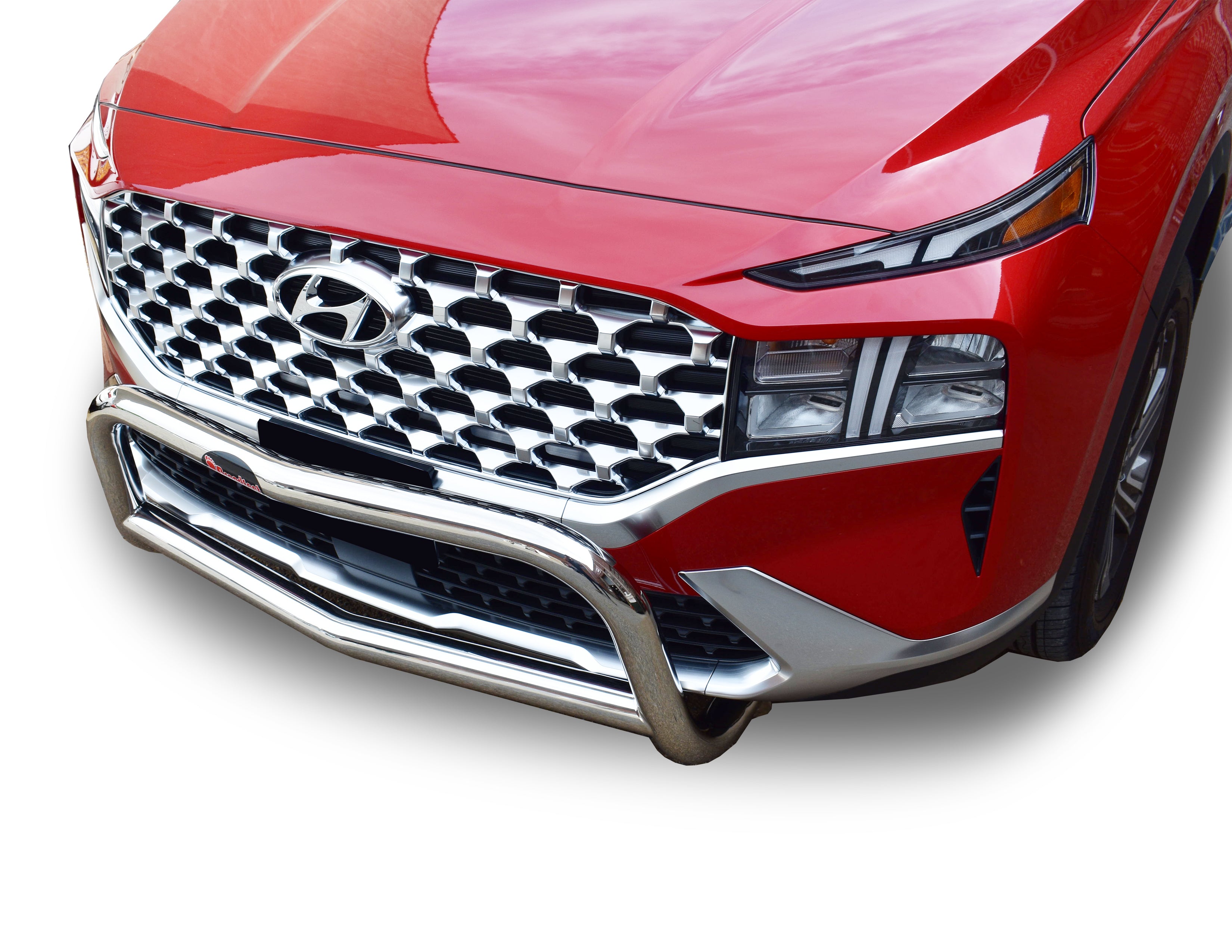 Front Bumper Guard fits Hyundai Santa Fe 2022-2024 Front A-Bar / Nudge Bar (DC6) Bumper Guard