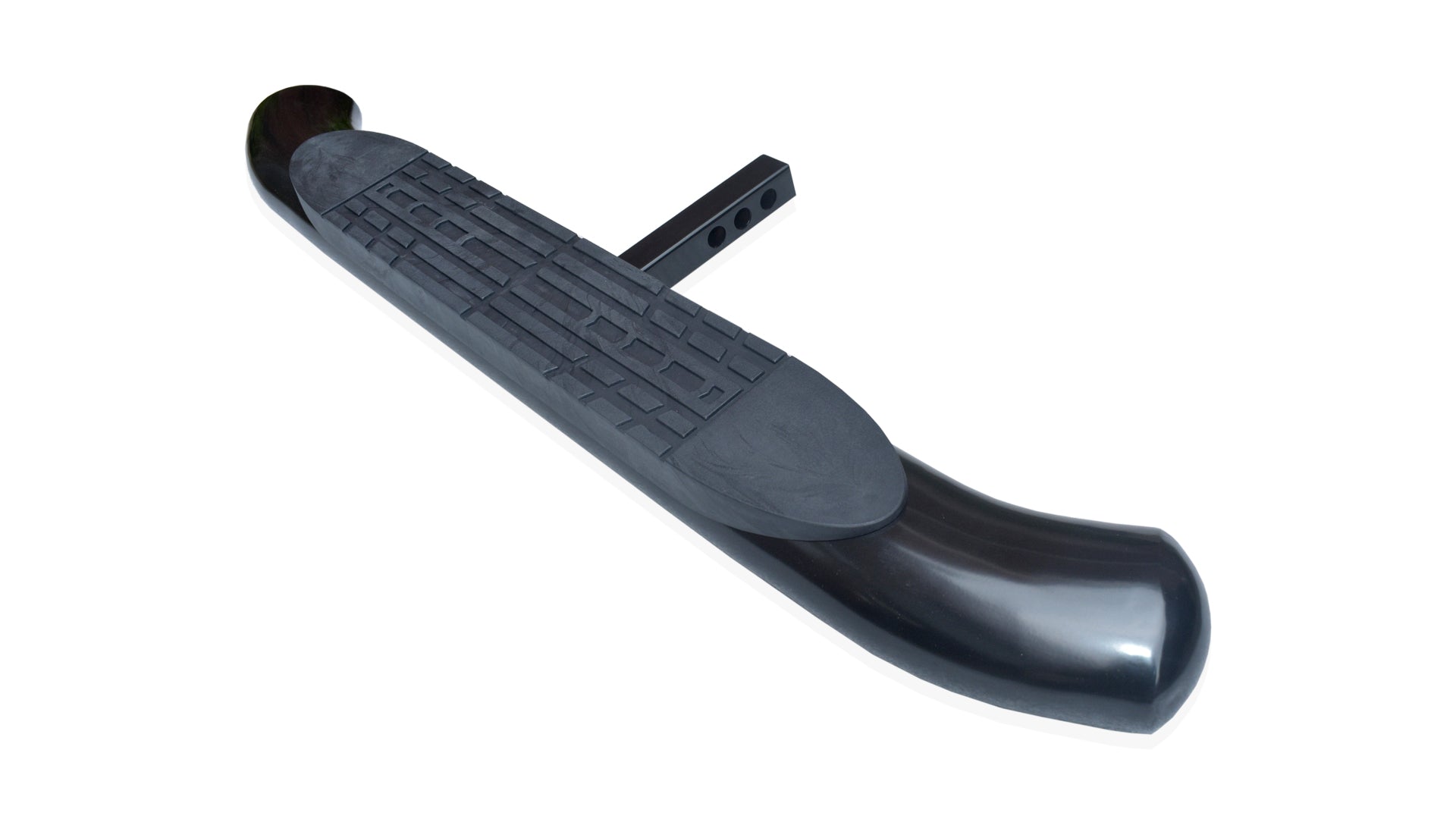 1 1/4" Hitch Receiver - Hitch Step: (HS1106 BLACK): 36" Length x 4" Oval Tubular - Classic Desig... - Broadfeet