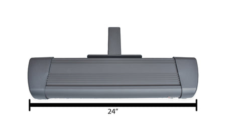 2" Hitch Receiver - Hitch Step: (HS-R66-24): 24" Length - R66 Series Black Finish, Made from Ext... - Broadfeet
