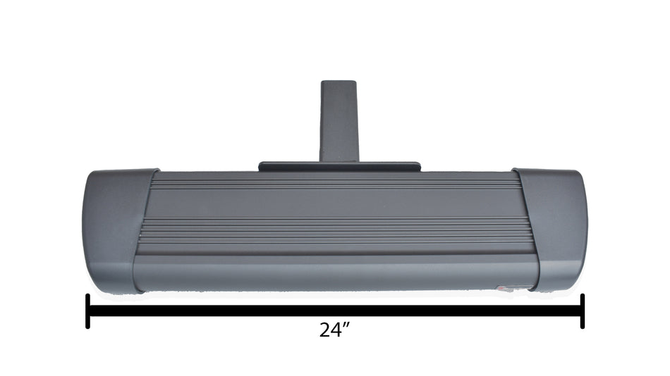2" Hitch Receiver - Hitch Step: (HS-R66-24): 24" Length - R66 Series Black Finish, Made from Ext... - Broadfeet