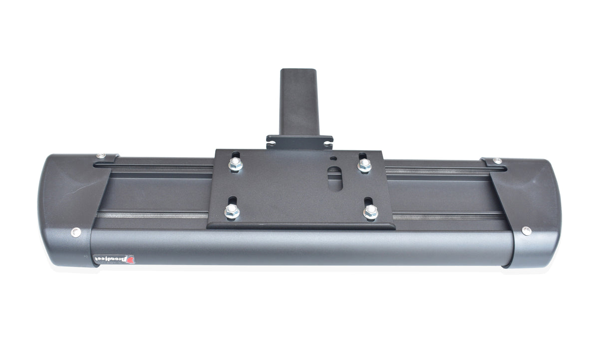 2" Hitch Receiver - Hitch Step: (HS-R66-24): 24" Length - R66 Series Black Finish, Made from Ext... - Broadfeet