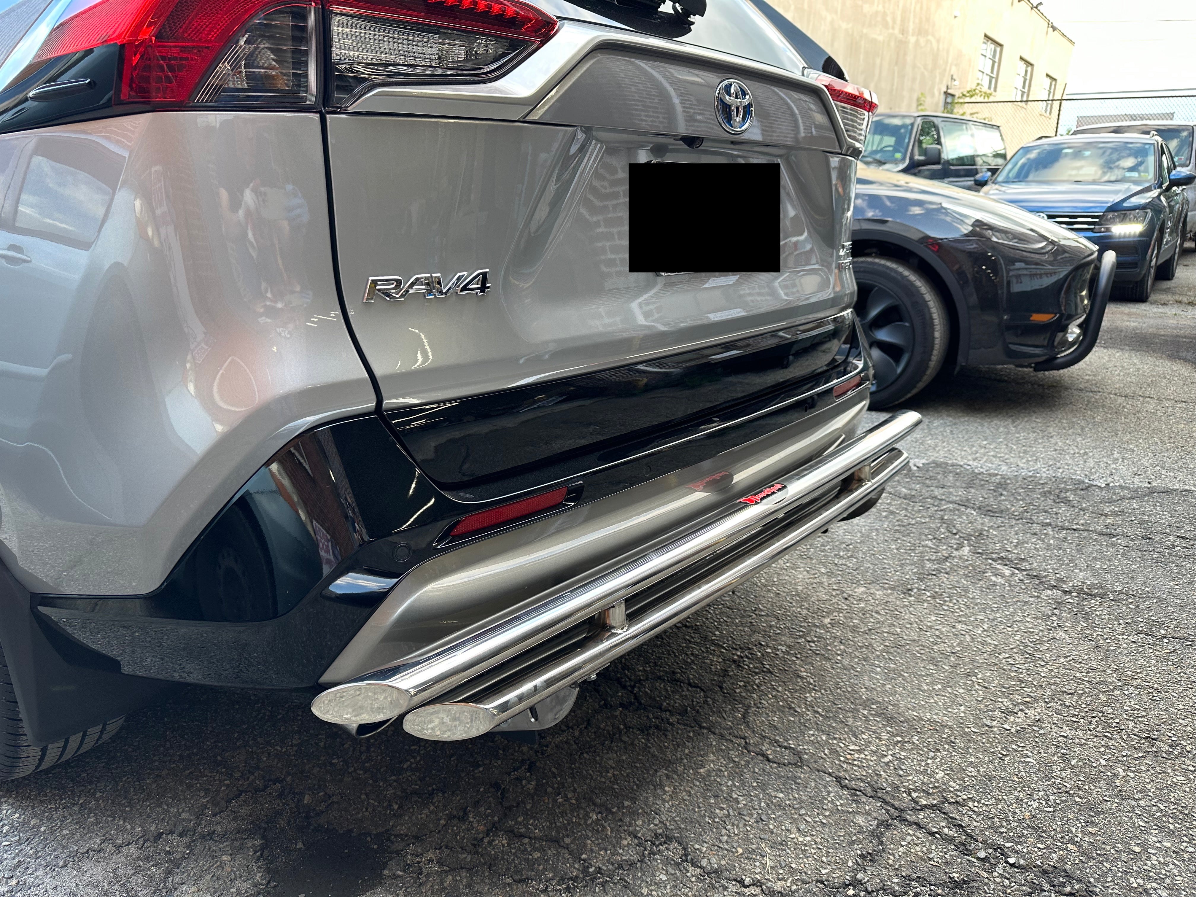 Rear Double Layer (DL15) Bumper Guard fits Toyota RAV4 2019-2024 - Broadfeet