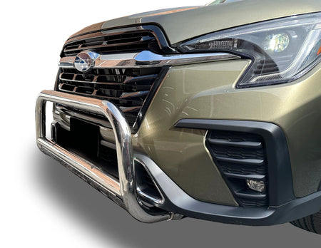 Front Bull Bar with Skid Plate (DW8) Straight Style Bumper Guard fits Subaru Ascent 2019-2024 - Broadfeet