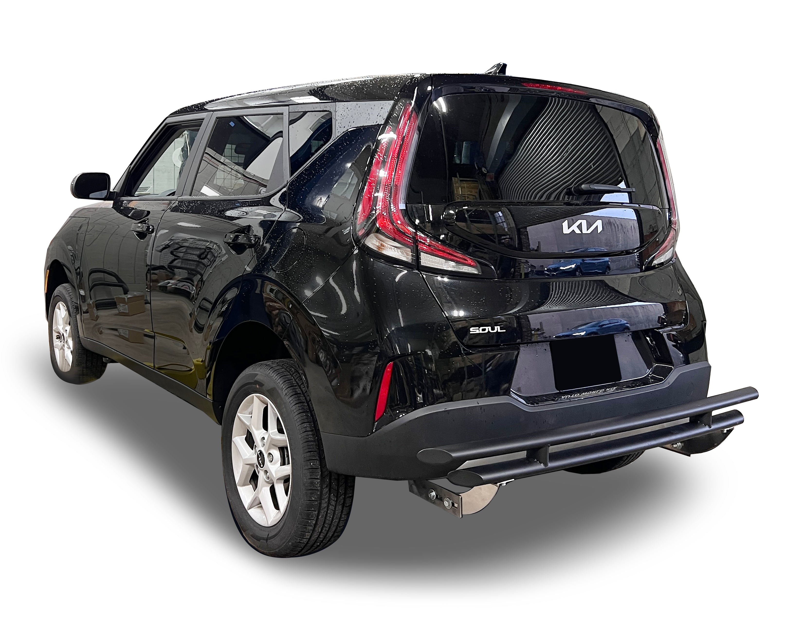 Rear Double Layer (DL15) Bumper Guard fits Kia Soul 2020-2025 - Broadfeet