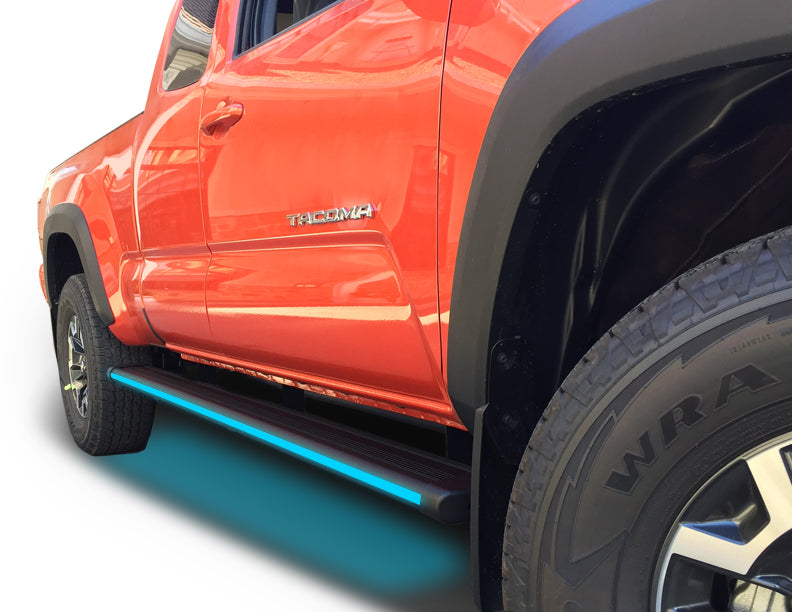 Aluminum Running Boards R66 Series (RB175) fits Toyota Tacoma 2005-2015 - Standard Cab - Broadfeet