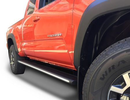 Aluminum Running Boards R66 Series (RB175) fits Toyota Tacoma 2005-2015 - Standard Cab - Broadfeet