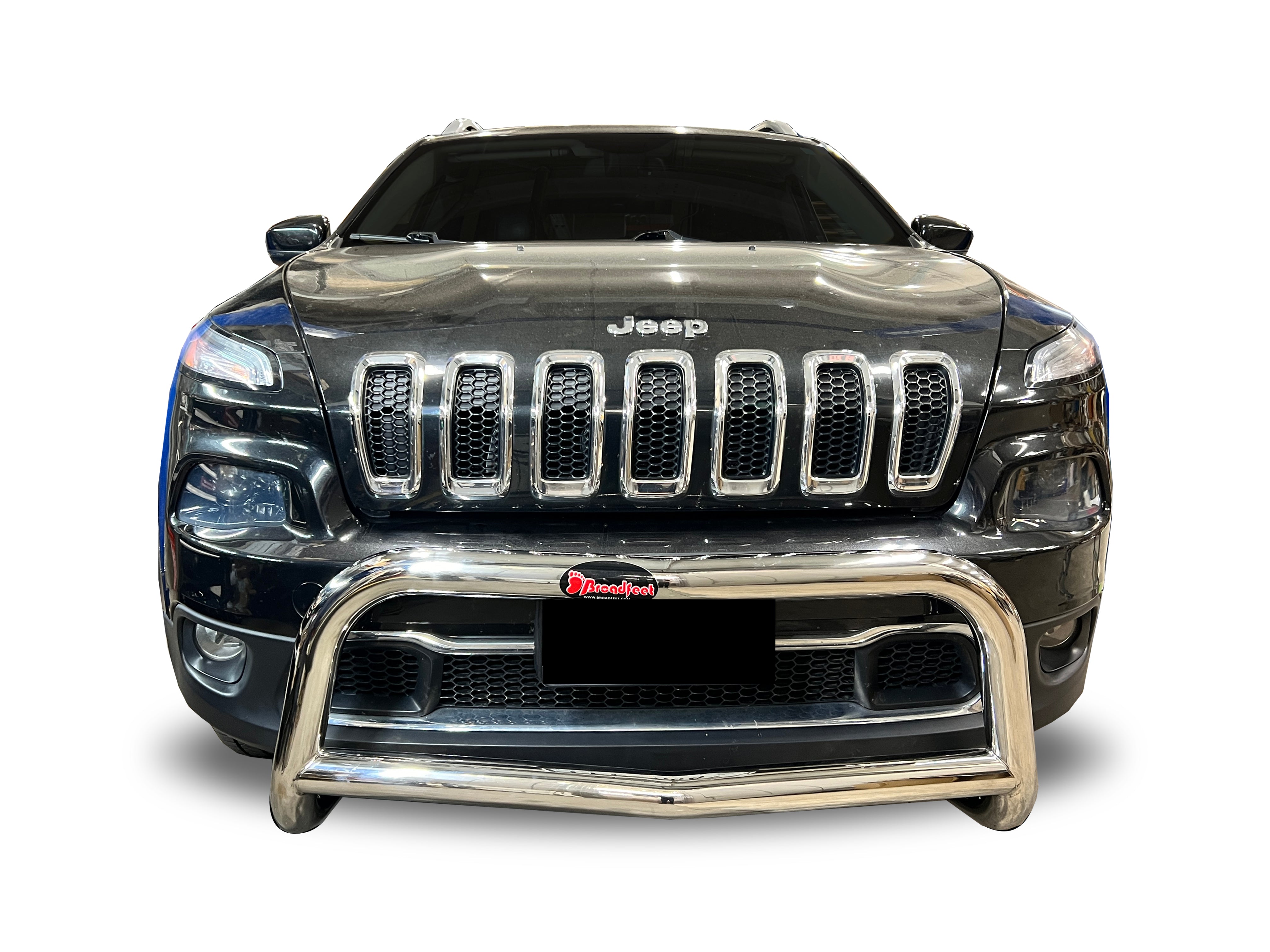 Front A-Bar / Nudge Bar (DC6) Bumper Guard fits Jeep Cherokee 2014-2025 - Broadfeet