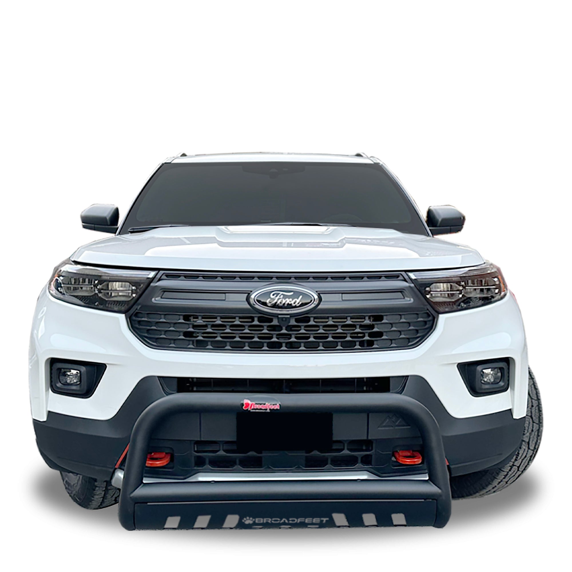 Front Bull Bar with Skid Plate (DW6) Bumper Guard fits Ford Explorer *Timberline* 2021-2025 - Broadfeet