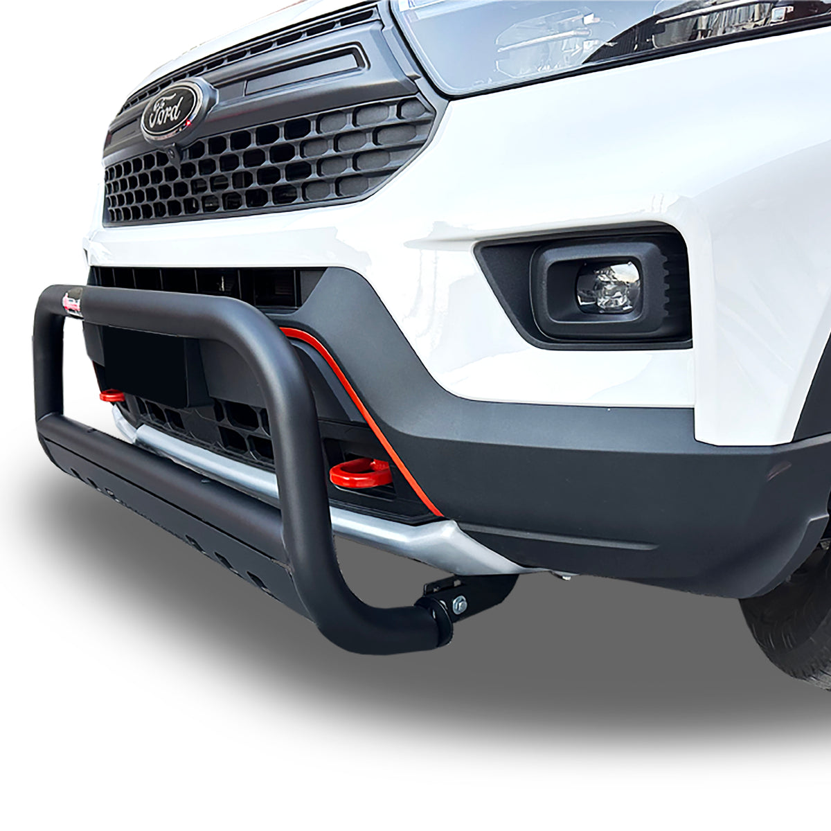 Front Bull Bar with Skid Plate (DW6) Bumper Guard fits Ford Explorer *Timberline* 2021-2025 - Broadfeet