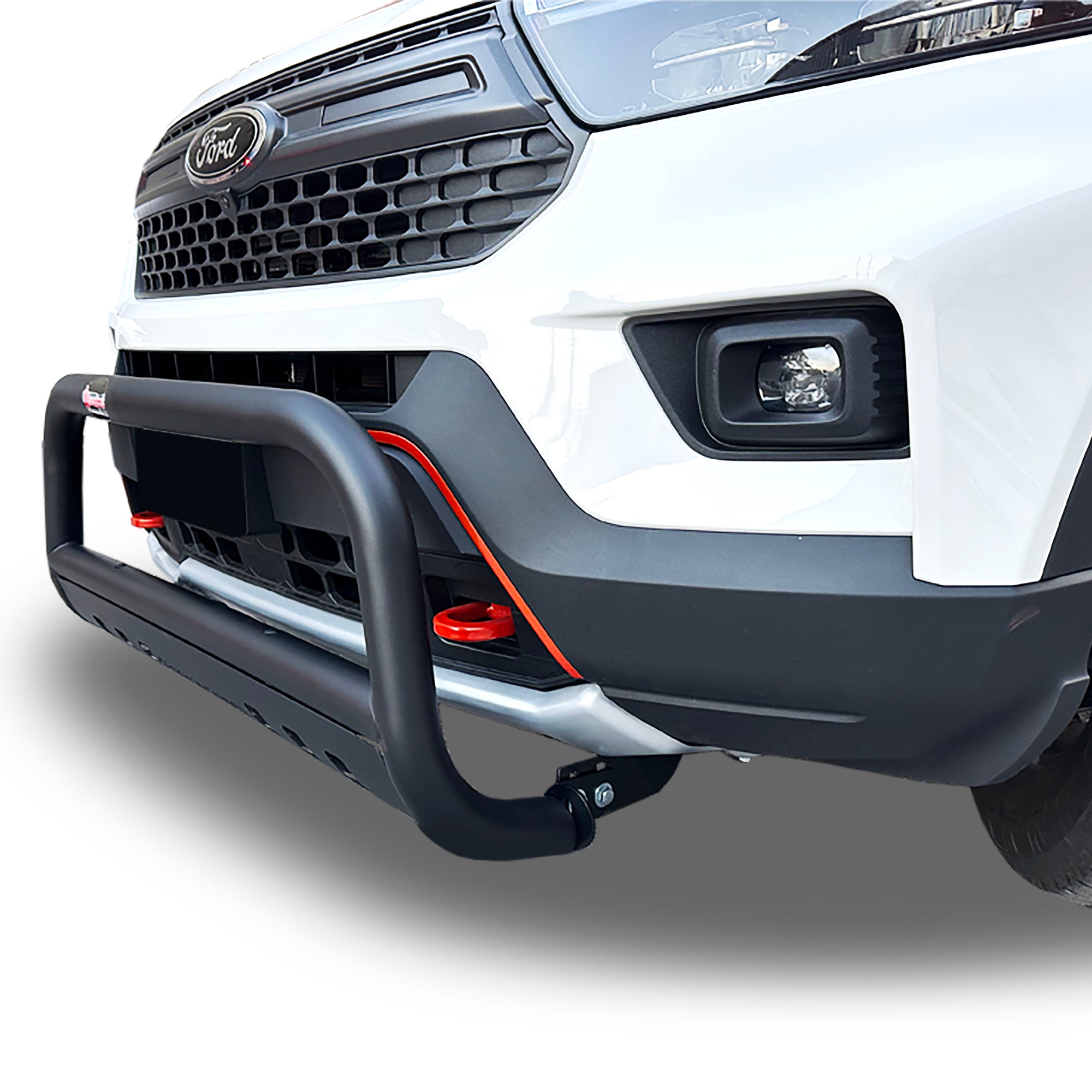 Front Bull Bar with Skid Plate (DW6) Bumper Guard fits Ford Explorer *Timberline* 2021-2025 - Broadfeet